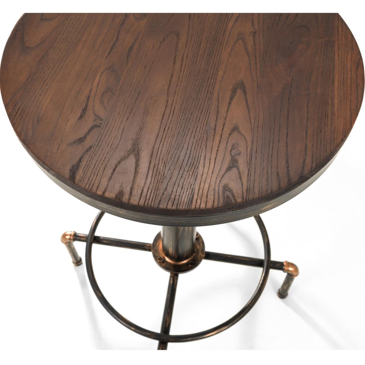 Rockport Bar Table and Stools Set - Brown – image 3