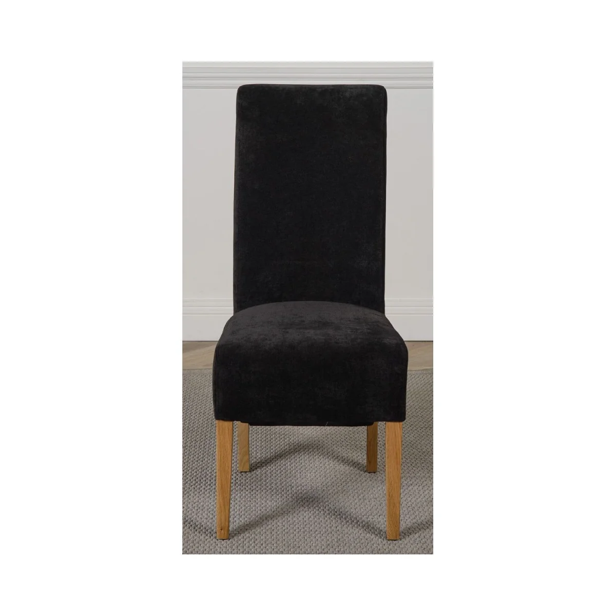 Richmond 140-220cm Oak Extending Dining Table + 8 Montana Fabric Chairs - Beige – image 20
