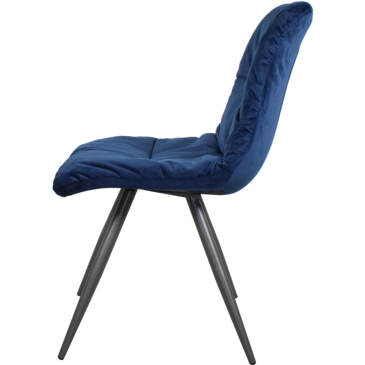 Burton Dining Set - Light Brown / Blue – image 6