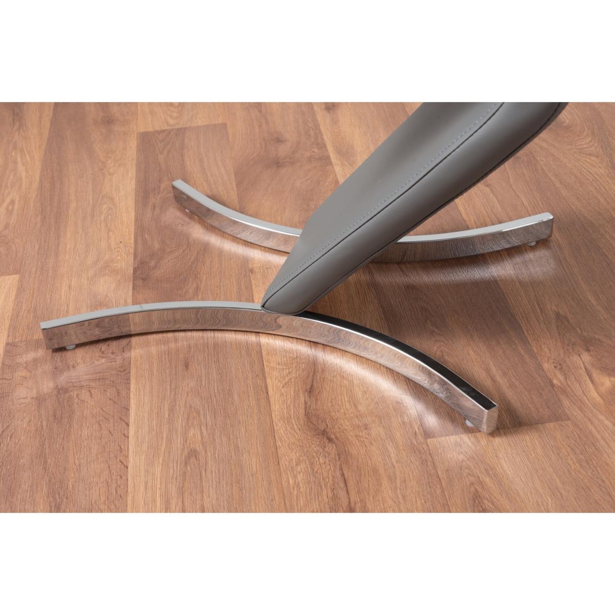 Arezzo Large Extending Dining Table  6 Willow Chairs - Grey – image 7