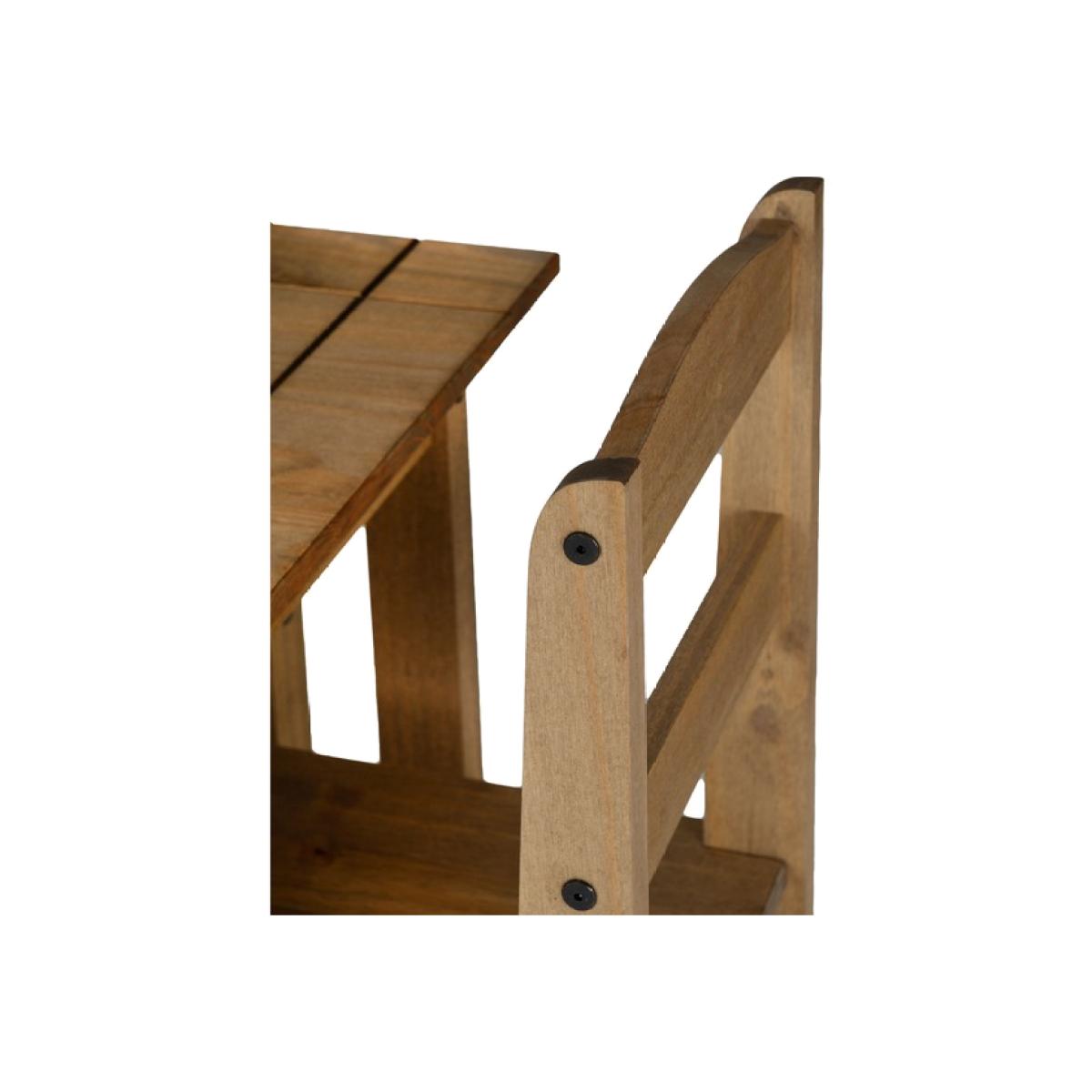 Panama Dining Set - natural wax