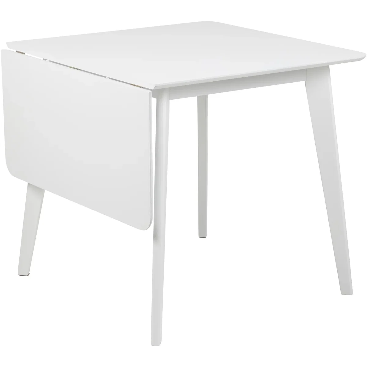 Roxby Square Dining Table in White 120x80cm includes 2 Roxby Dining Chairs in White - White – image 3