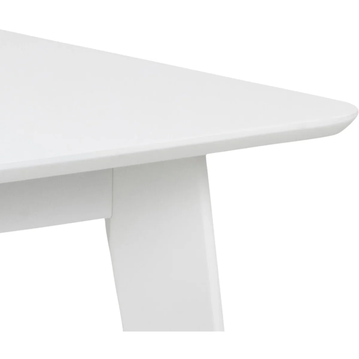 Roxby Square Dining Table in White 120x80cm includes 2 Roxby Dining Chairs in White - White – image 5