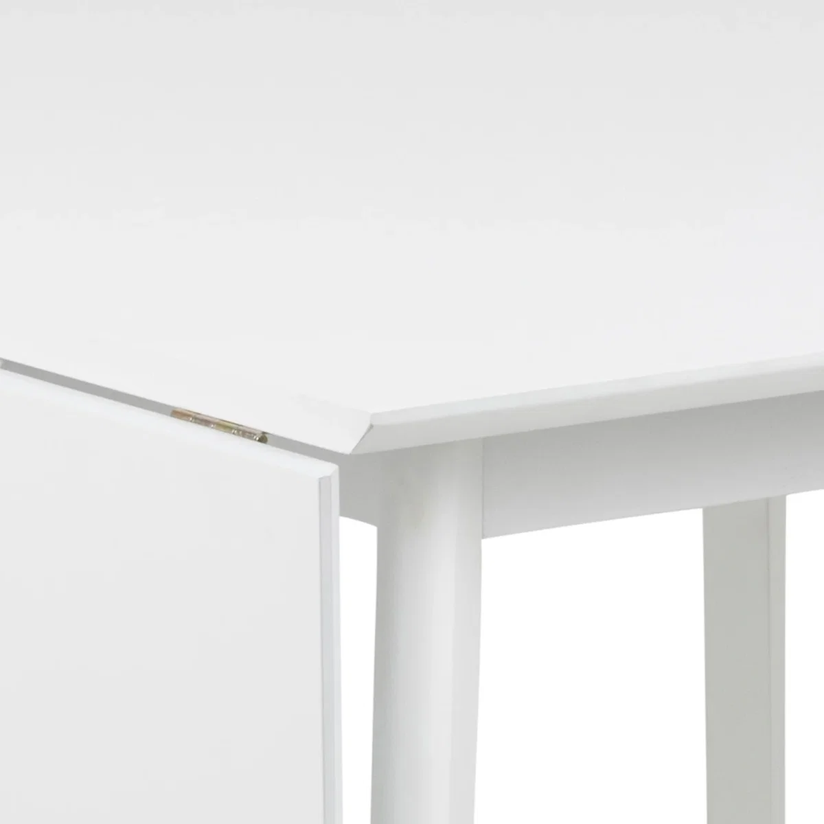 Roxby Square Dining Table in White 120x80cm includes 2 Roxby Dining Chairs in White - White – image 6