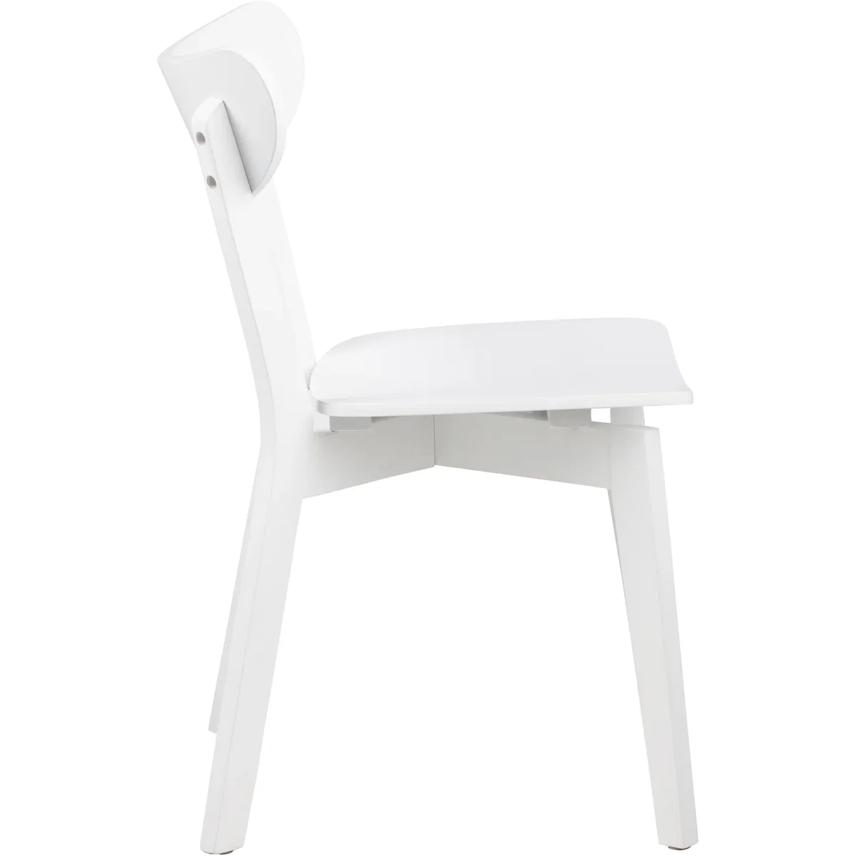 Roxby Square Dining Table in White 120x80cm includes 2 Roxby Dining Chairs in White - White – image 9