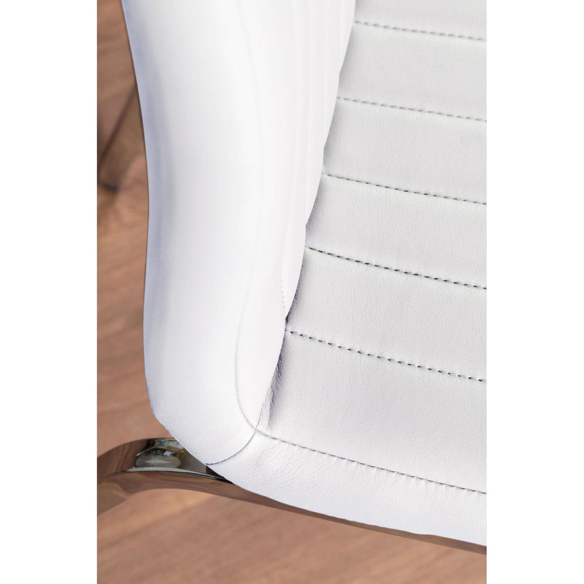 Kylo White High Gloss Dining Table and 4 Isco Chairs - White – image 13