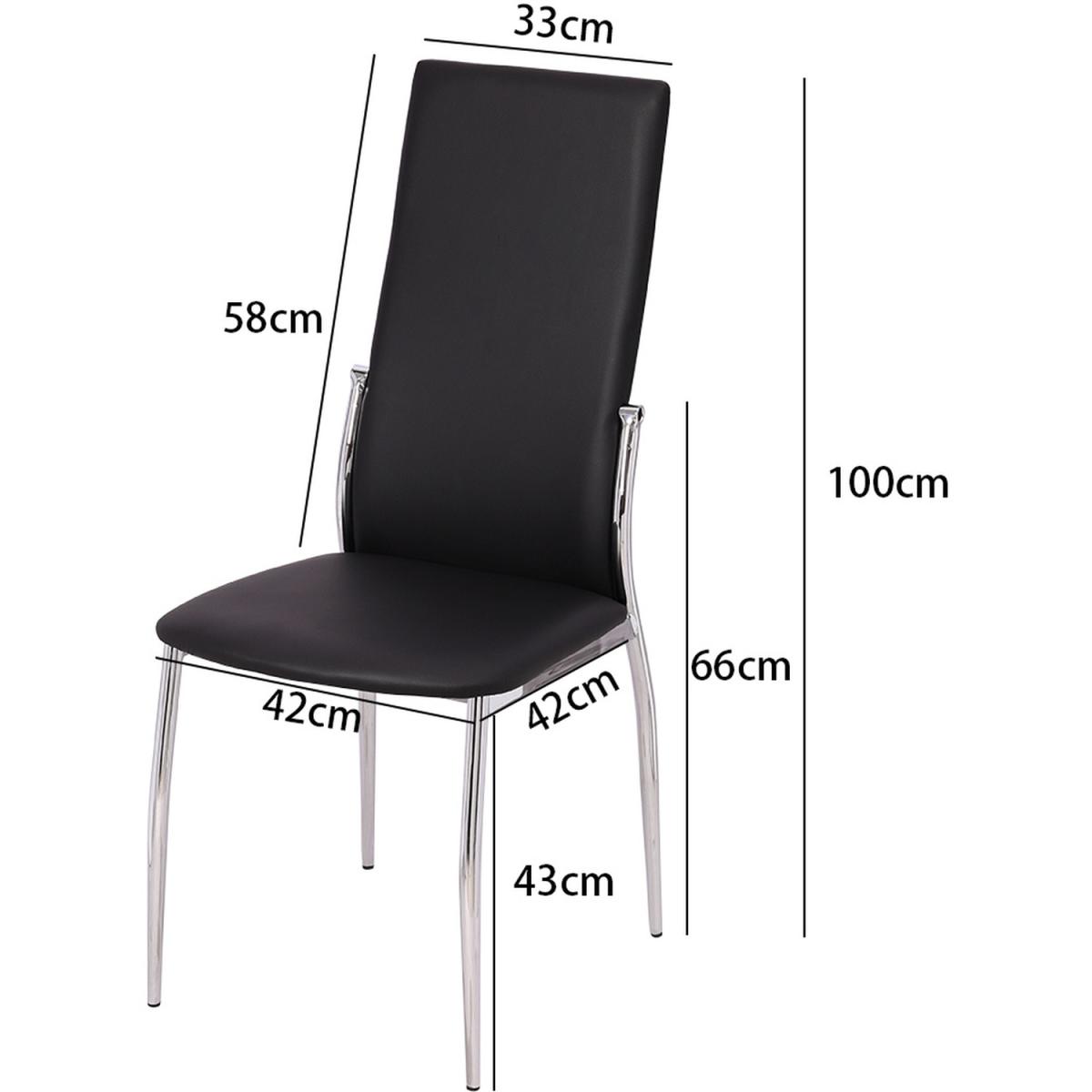 Chair for Dining Room - Black / 53cm – image 9