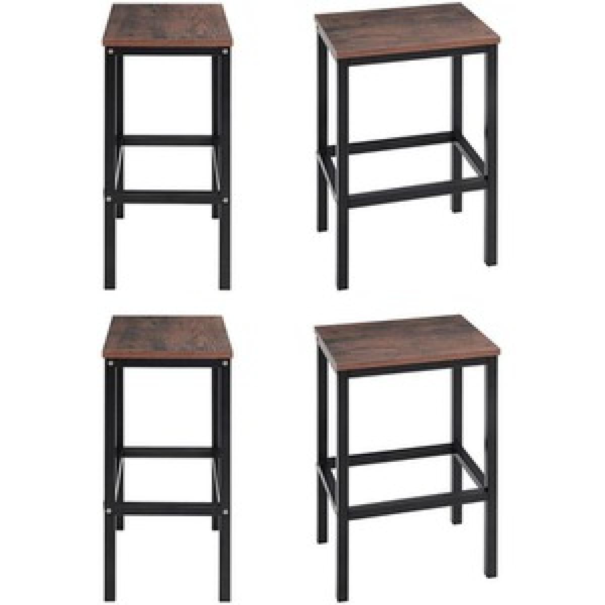 Set of 5pcs Dining Table Set - Brown – image 8