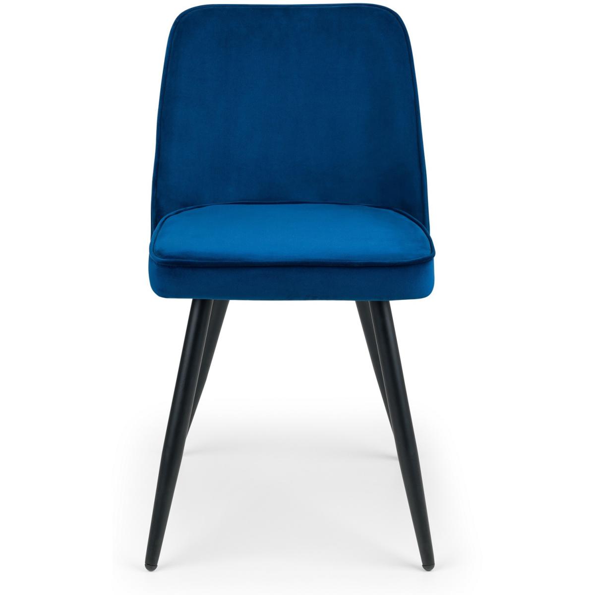Set Of 2 Burgess Dining Chairs - Blue - Blue – image 2