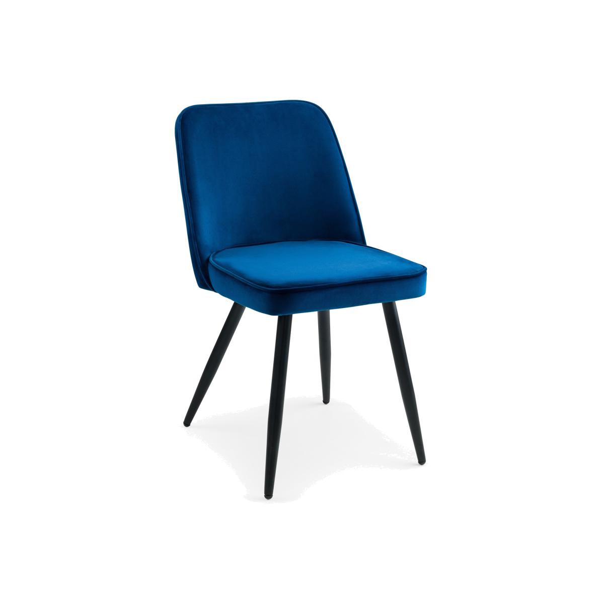 Set Of 2 Burgess Dining Chairs - Blue - Blue – image 1
