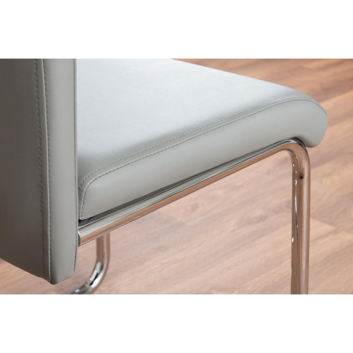 Leonardo Dining Table and 6 Lorenzo Chairs - Grey – image 17
