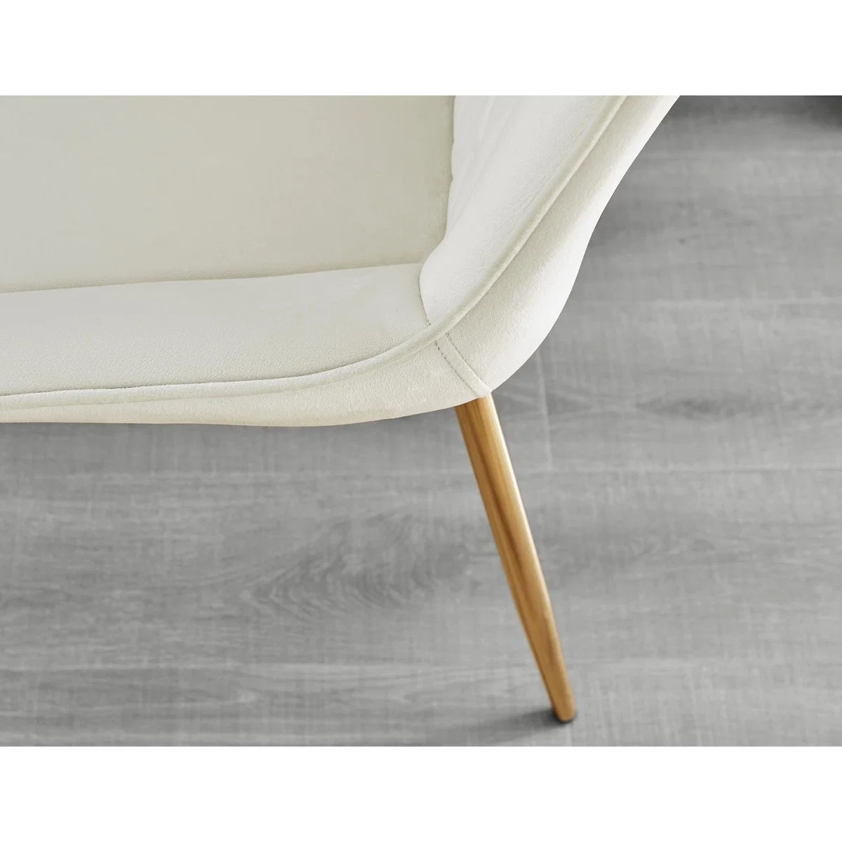 Enna White Glass Extending Dining Table With Four Pesaro Silver Leg Chairs - Navy – image 20