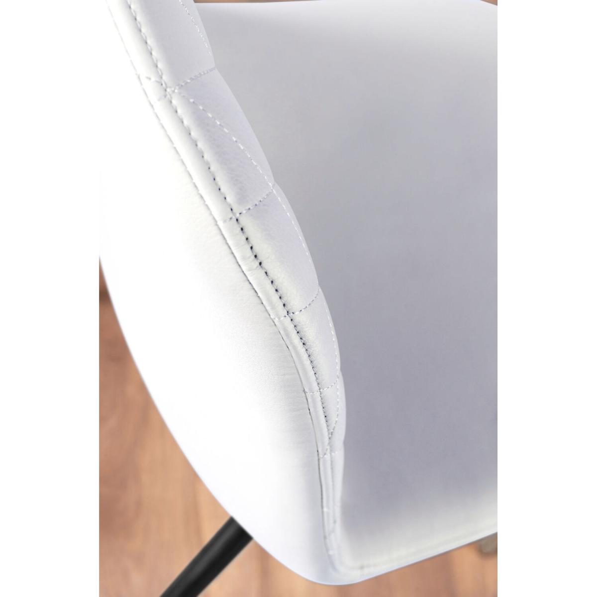 Giovani Round BLACK 120cm Table 4 Corona Black Leg Chairs - White – image 3