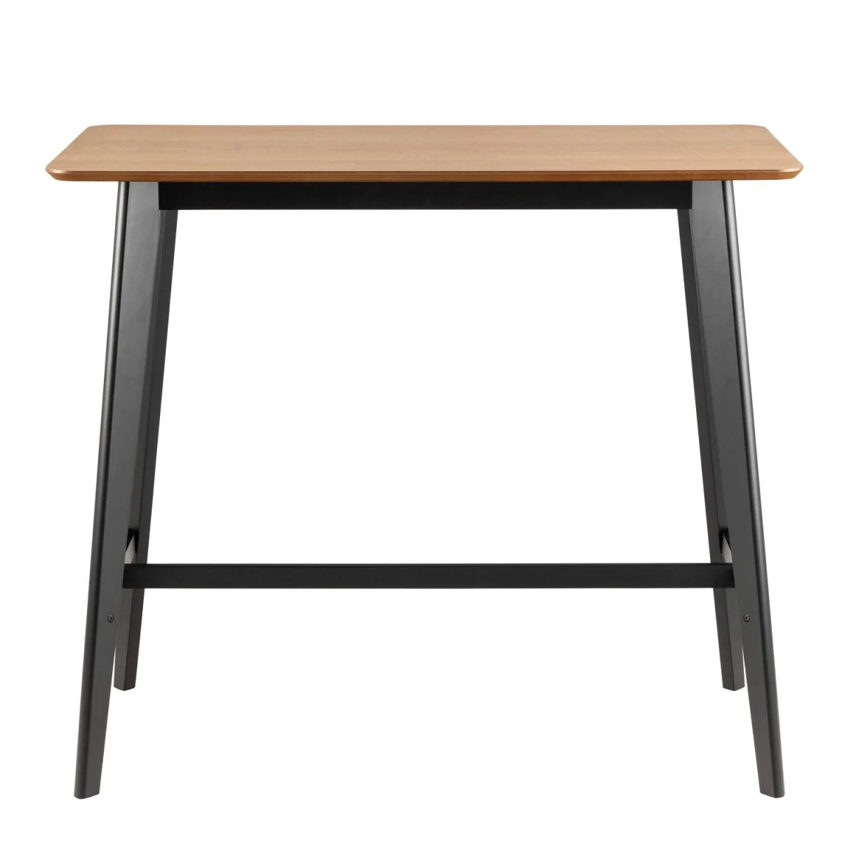 Krakow Bar Dining Set Effect Table with 2 Stools - Black – image 4