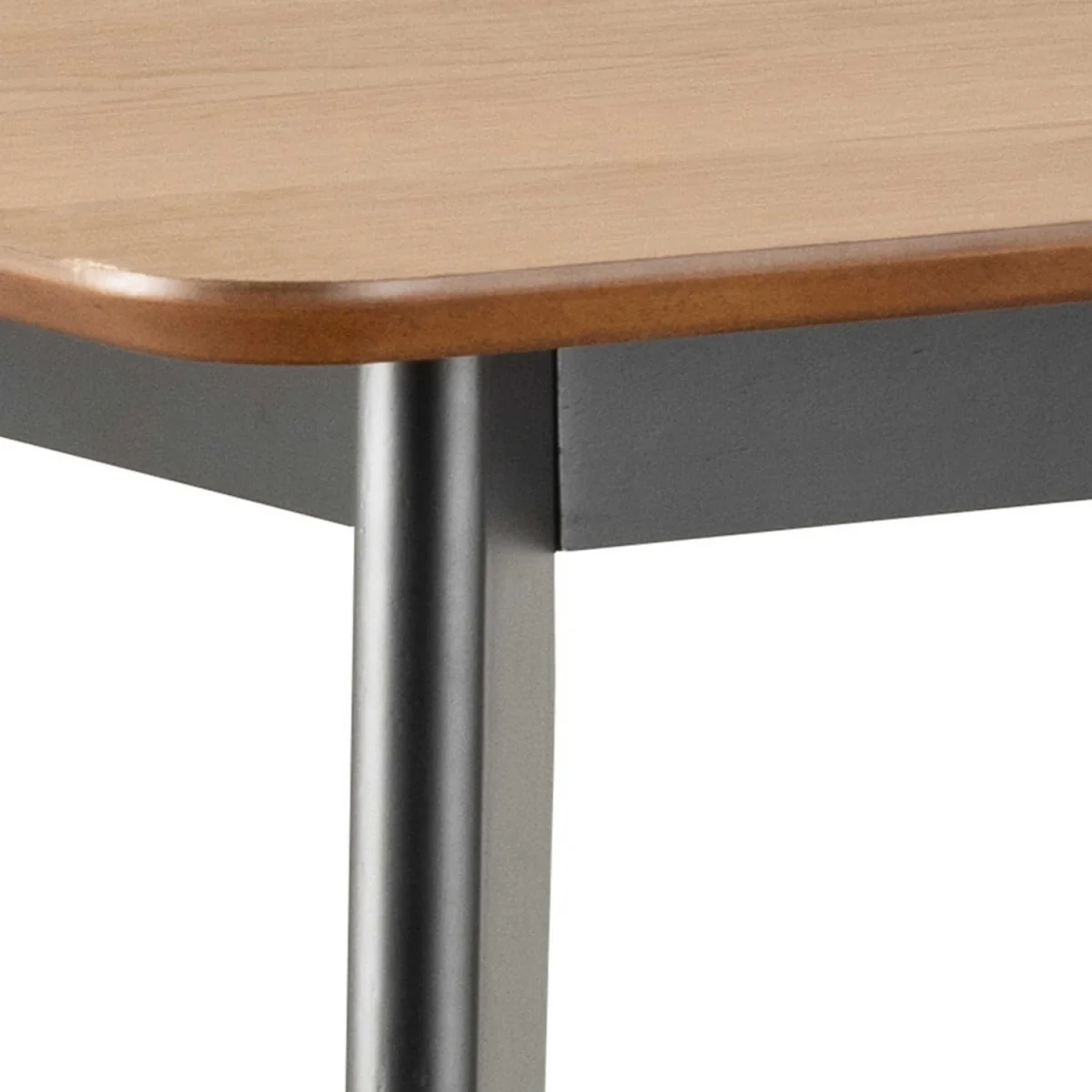Krakow Bar Dining Set Effect Table with 2 Stools - Black – image 5