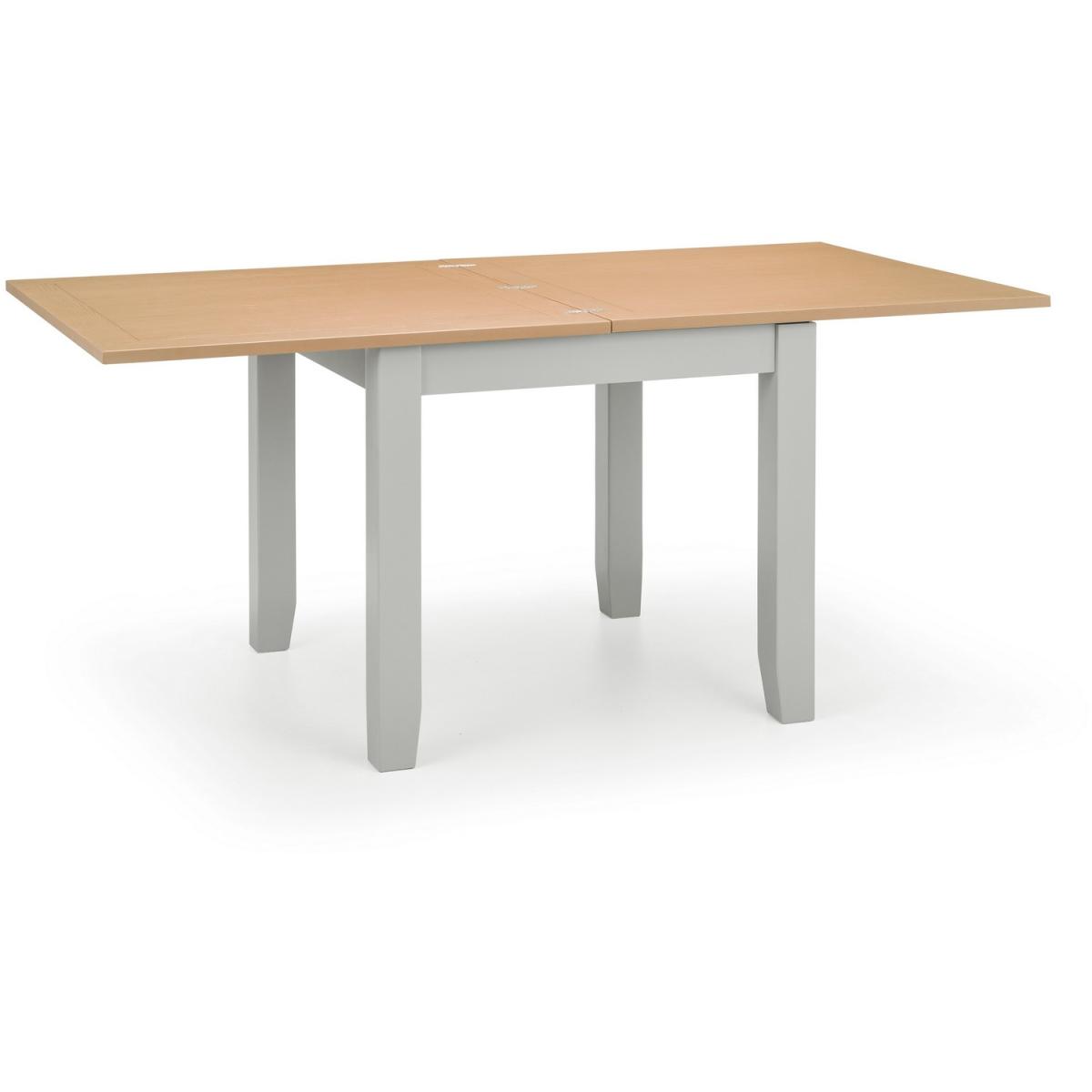 Richmond Flip-Top Table and Chairs Set - Grey / 1 Table and 6 Chairs – image 6