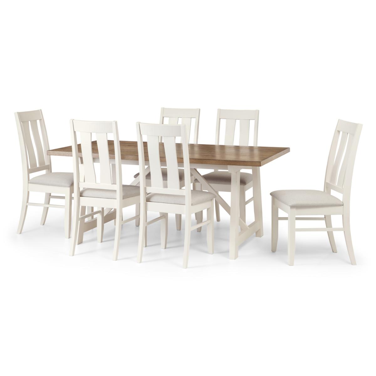 Pembroke Dining Table and 6 Chair Set – image 5