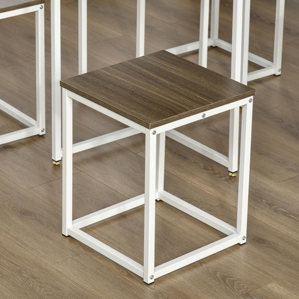 5-Piece Dining Table Set - Walnut – image 3