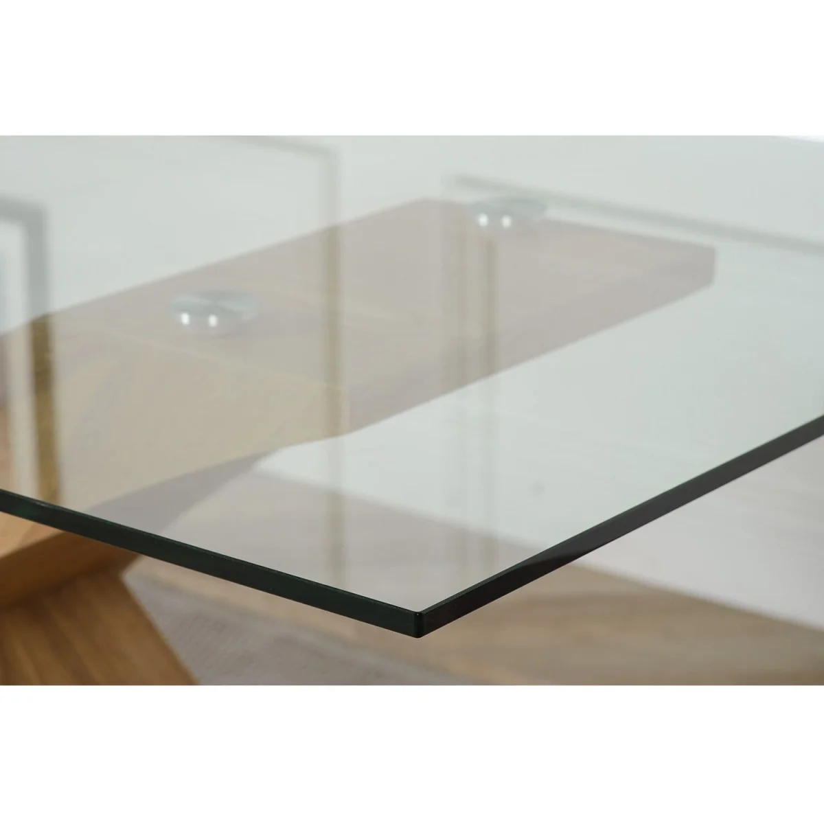 Valencia 160 cm x 90 cm Glass Dining Table and 6 Burgundy Chairs Dining Set - Red – image 10