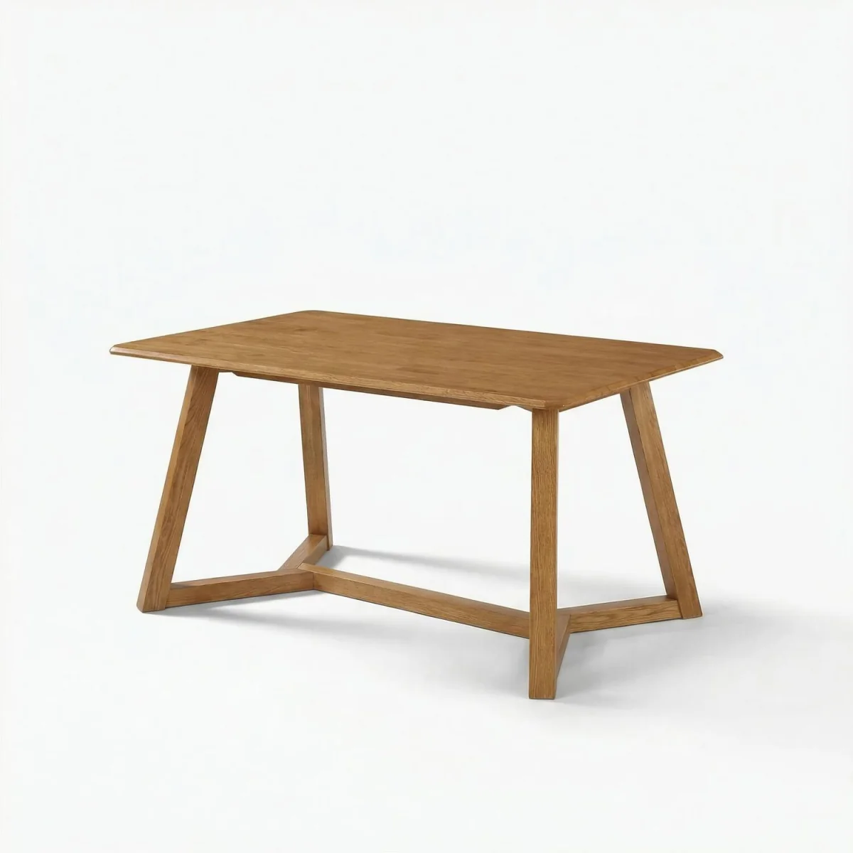 Lulworth Walnut Effect Wood Dining Table 6 Beaumont Chairs - Green – image 3