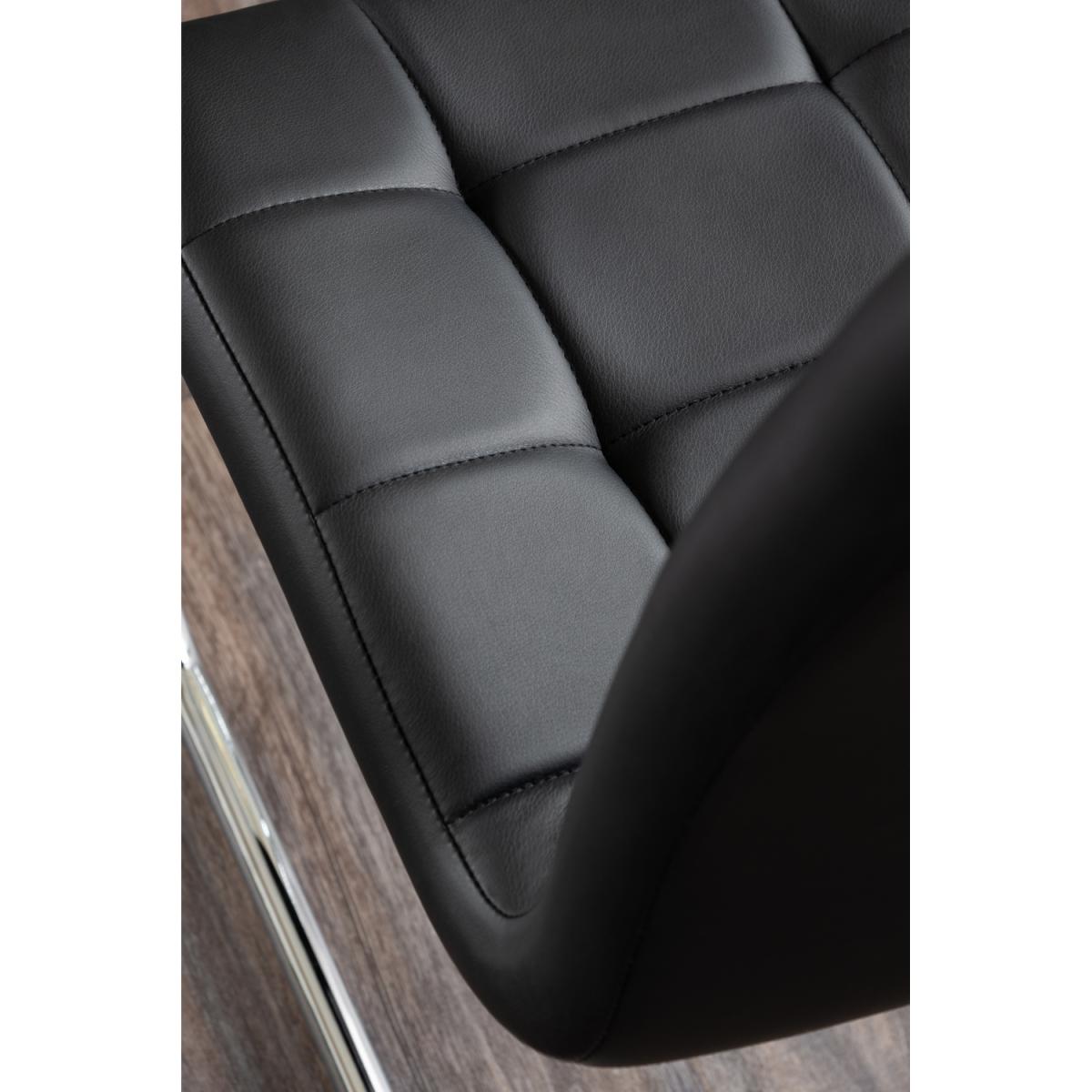 Leonardo Dining Table and 4 Murano Chairs Set - Black – image 14