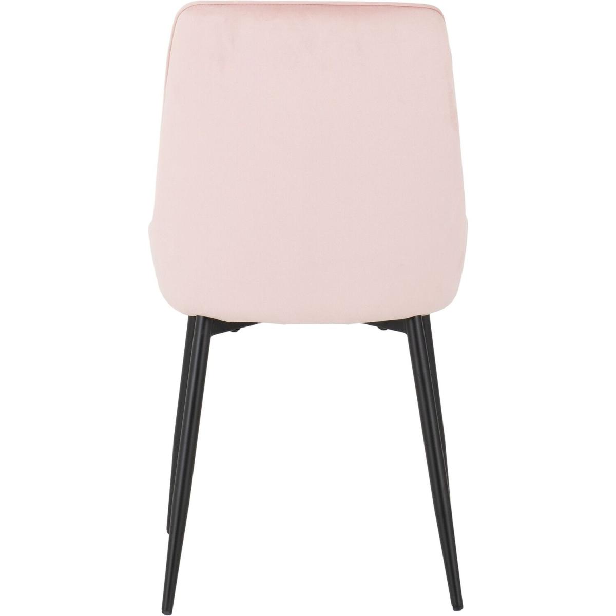 Athens Oak Rectangular Dining Set with 4 Avery Chairs - Pink Chairs – image 11