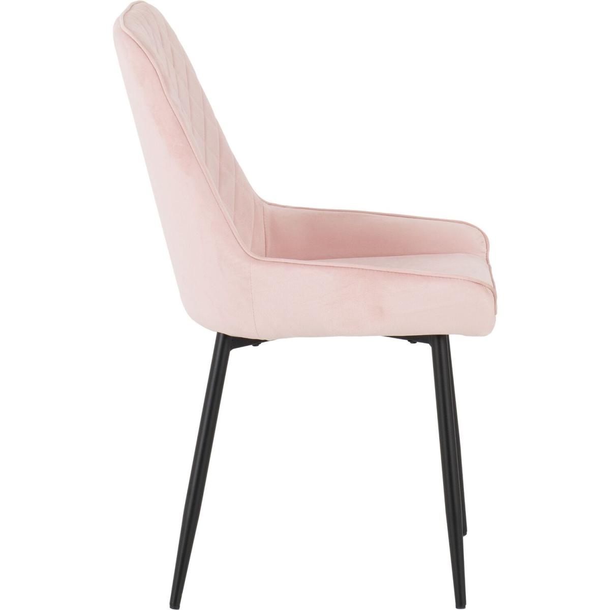 Athens Oak Rectangular Dining Set with 4 Avery Chairs - Pink Chairs – image 9