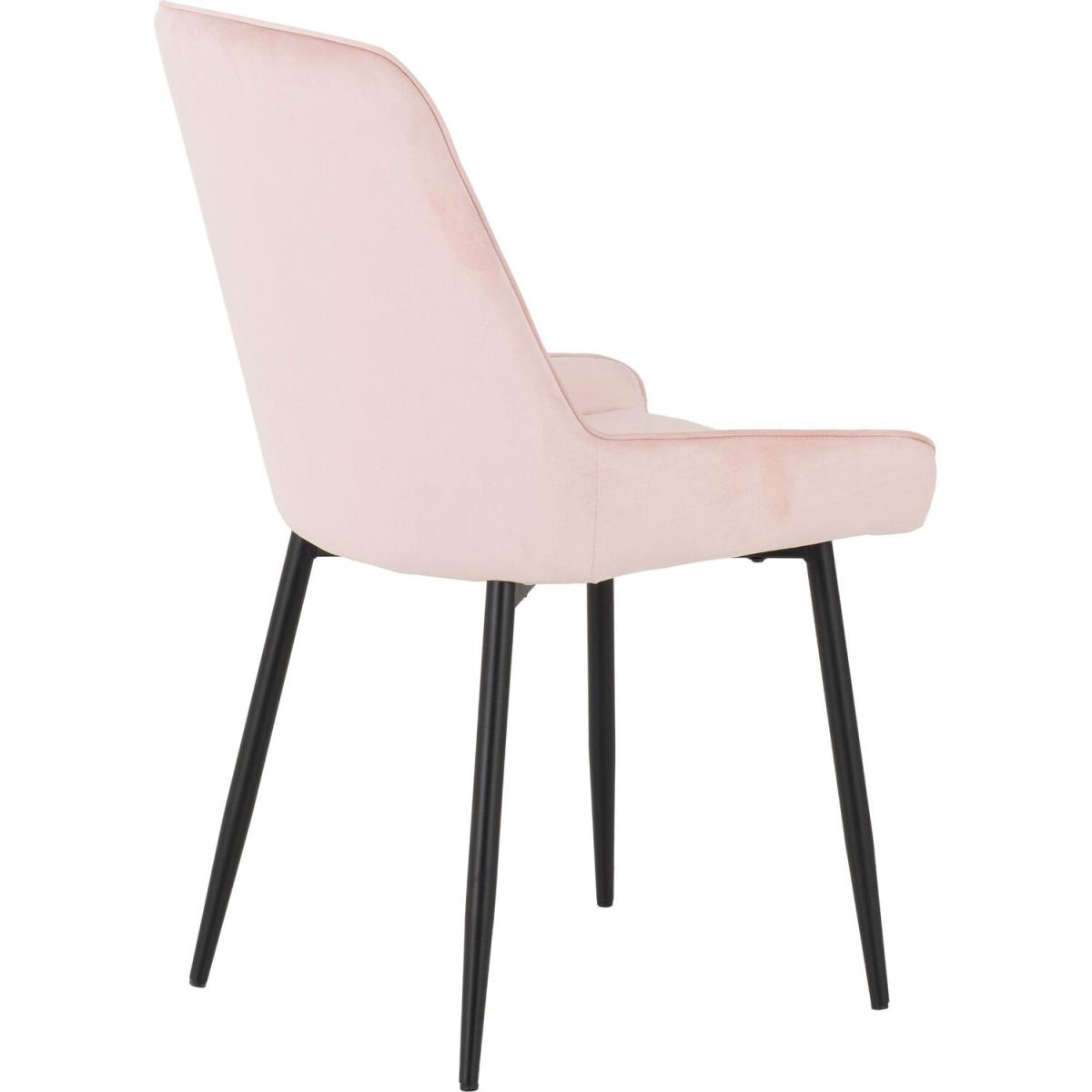 Athens Oak Rectangular Dining Set with 4 Avery Chairs - Pink Chairs – image 10