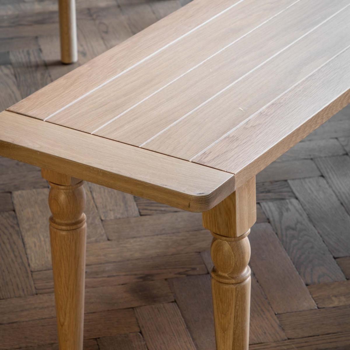 Harrogate Dining Bench in Natural – image 2