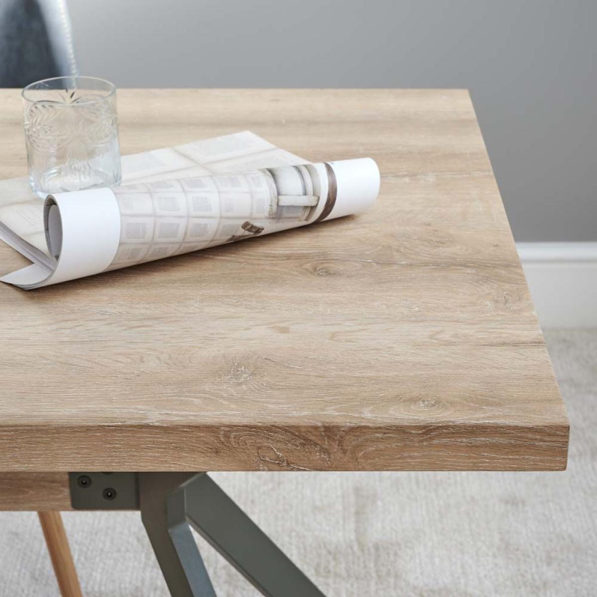 Kamala Dining Table 140cm Ripley Chairs x4 Truffle – image 4