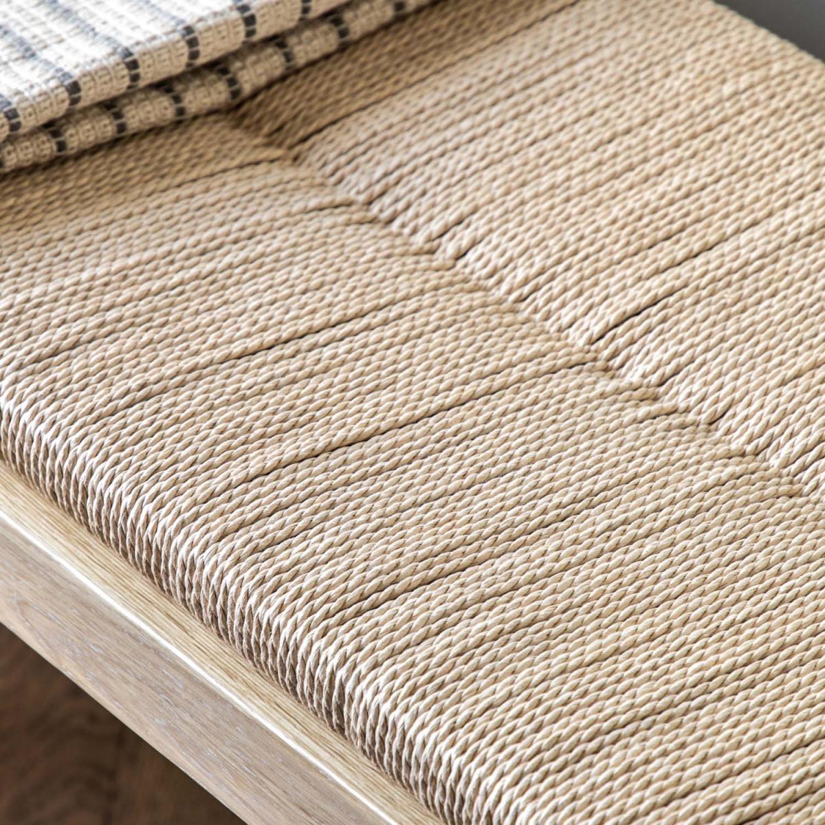 Harrogate Rope Bench in Natural – image 2