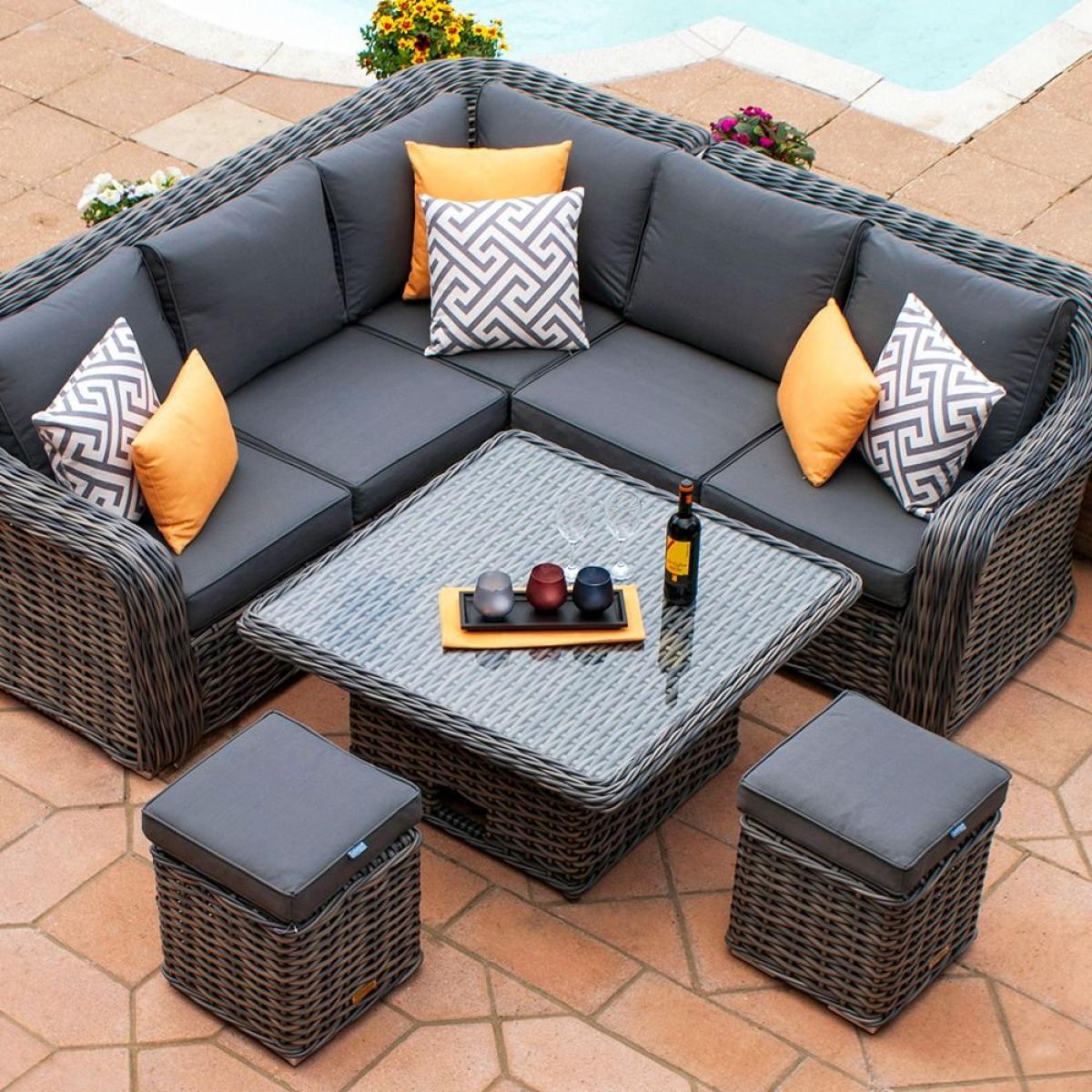 Miami Petite Corner Dining Set – image 2