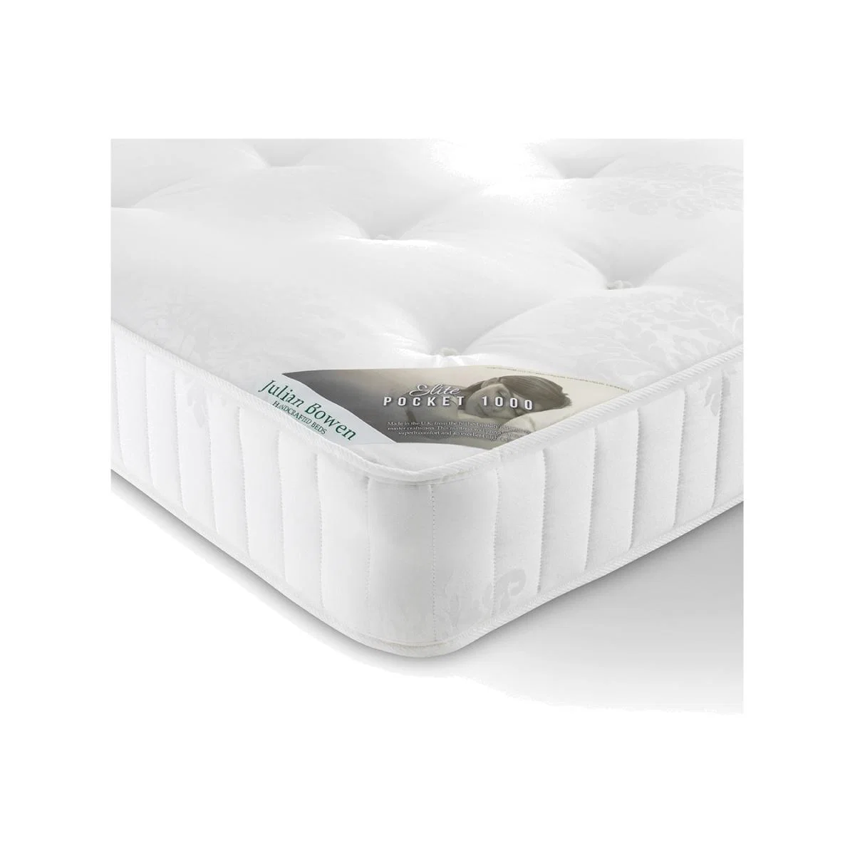 Julian Bowen Elite 1000 Pocket Sprung Mattress - Double