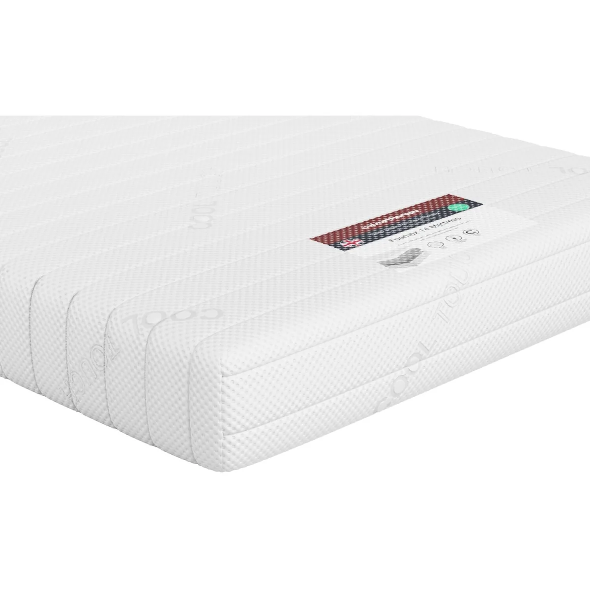 Visco Therapy Thrive Kids 14cm Foam Mattress, Firm Support, UK Made - White / Single – image 3