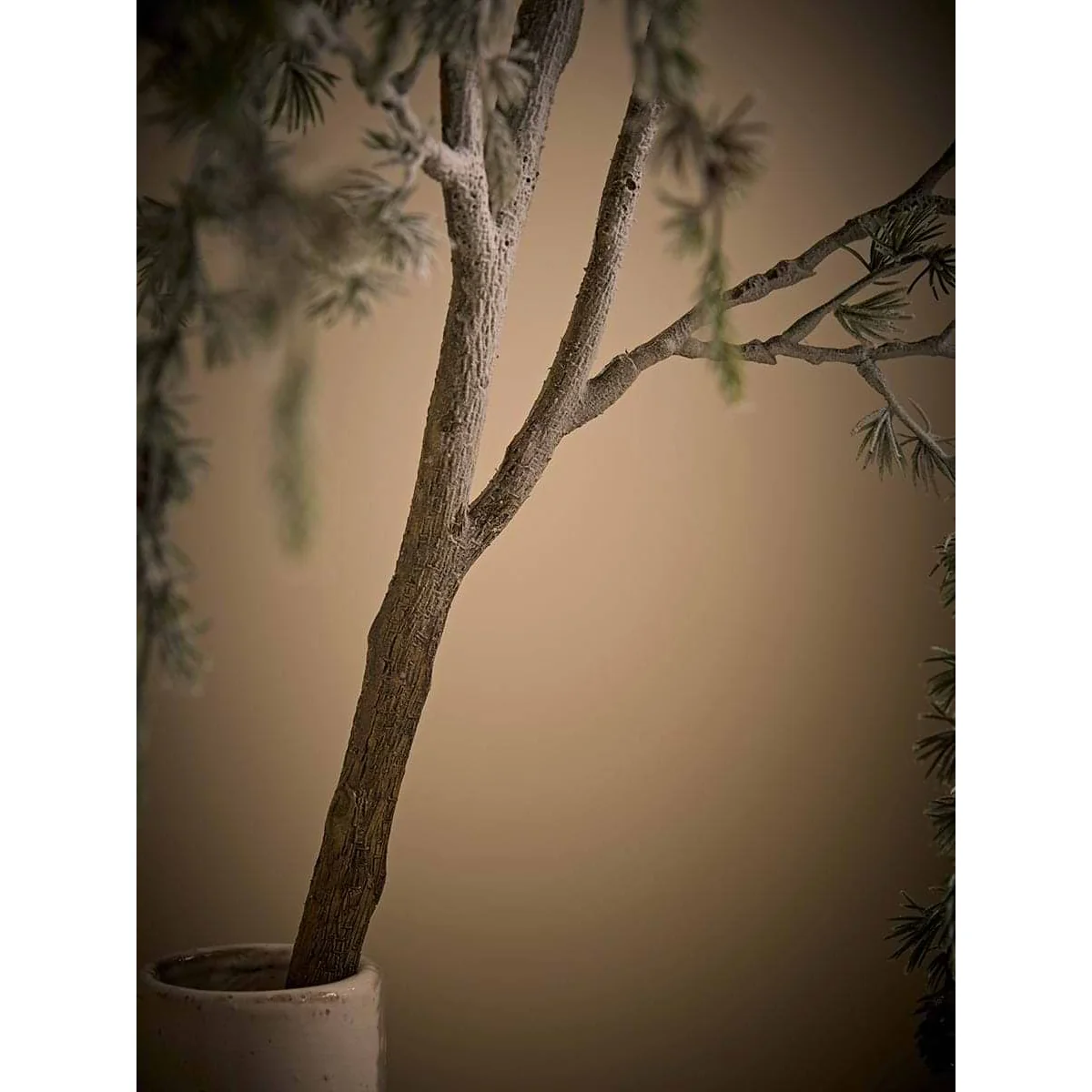 Frosted Woodland Pine Cone Stem – image 4