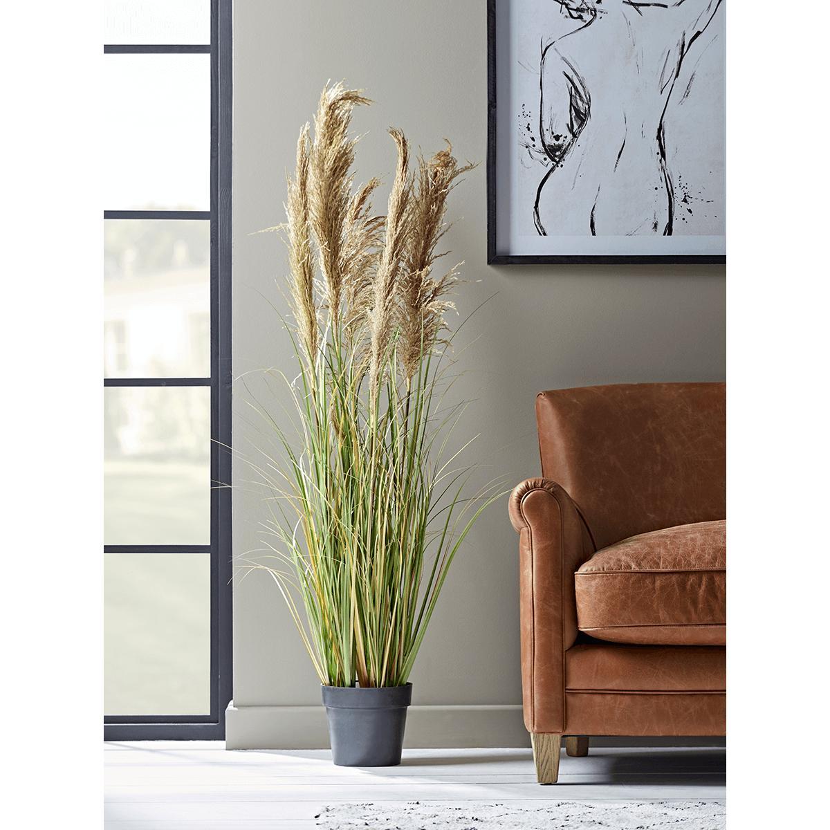 NEW Faux Potted Pampas Grass – image 2