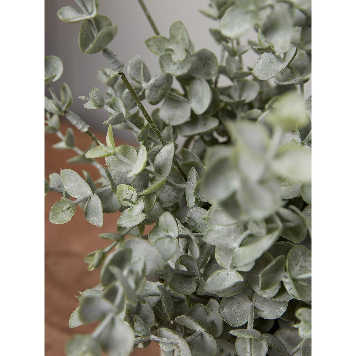 Faux Ceramic Potted Eucalyptus – image 2