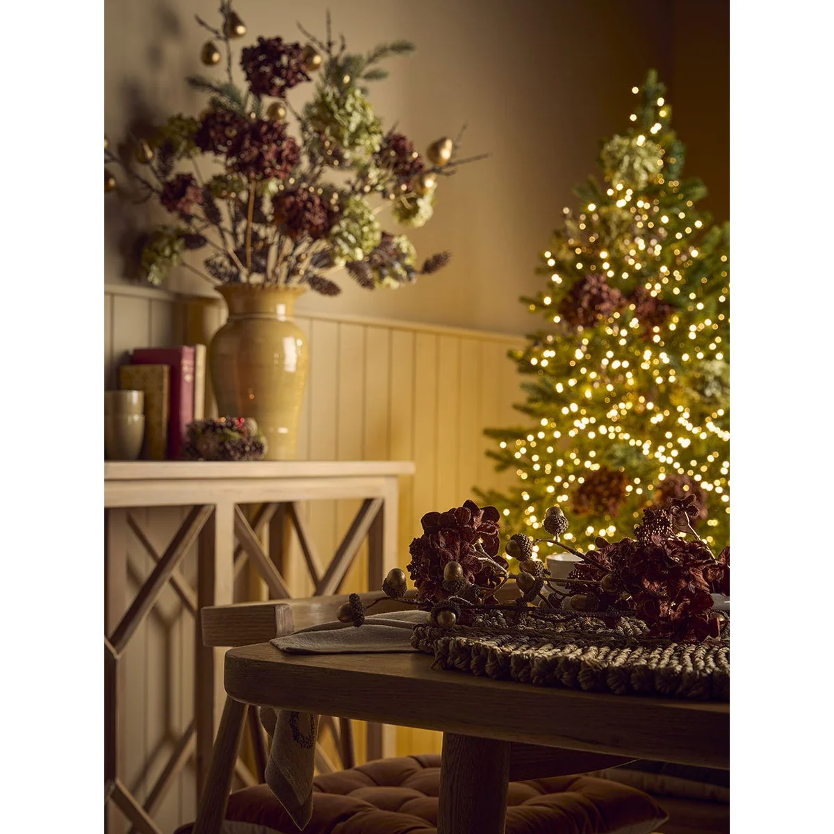 Antiqued Gold Acorn Faux Stem – image 7