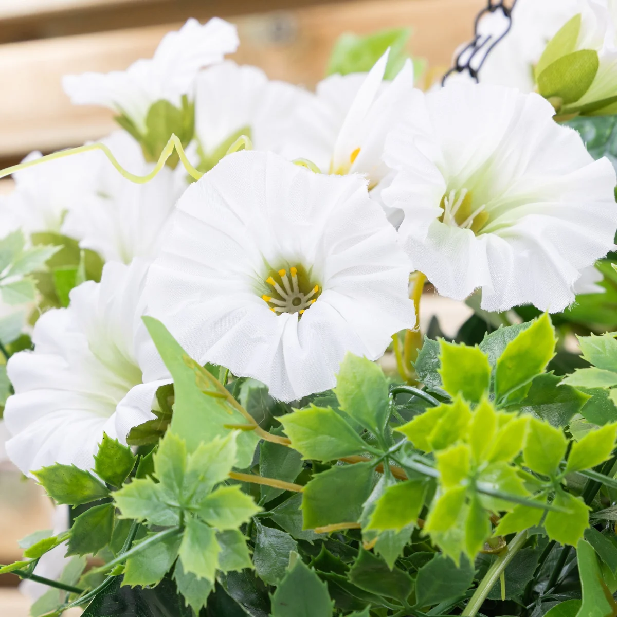 Artificial Petunia Hanging Basket – image 9