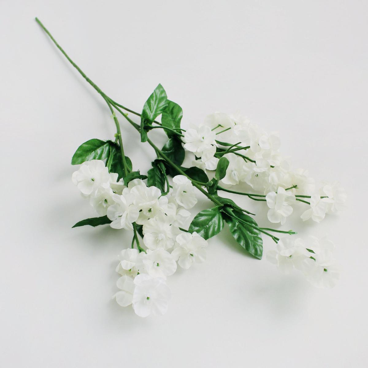 Pack of 24 Artificial Seventh Heaven White Spray 48cm White – image 2