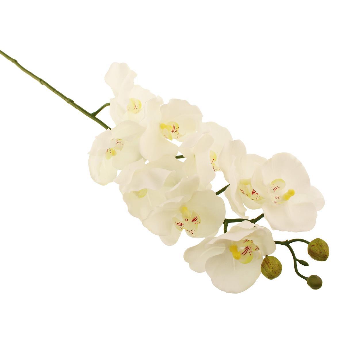 Cream Real Touch Phalaenopsis Orchid Spray 3 Pack Off-White – image 3