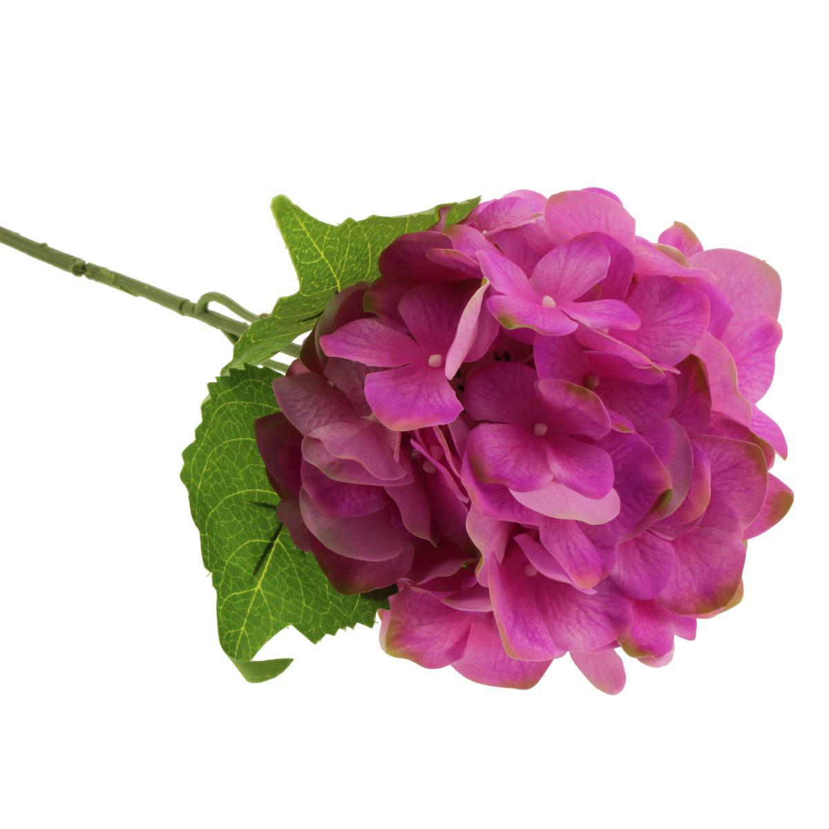 Pink Real Touch Ball Hydrangea 3 Pack Pink – image 3