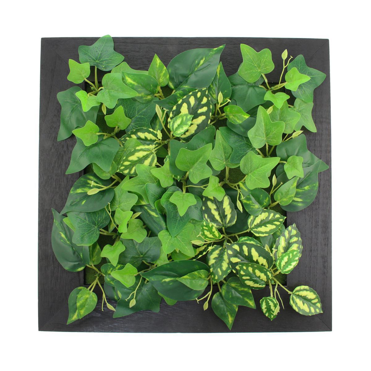 Artificial Mixed Foliage Wall Panel 50cm Green – image 5
