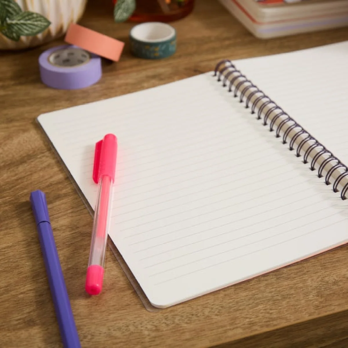 Elements A5 Transparent Flower Notebook – image 2