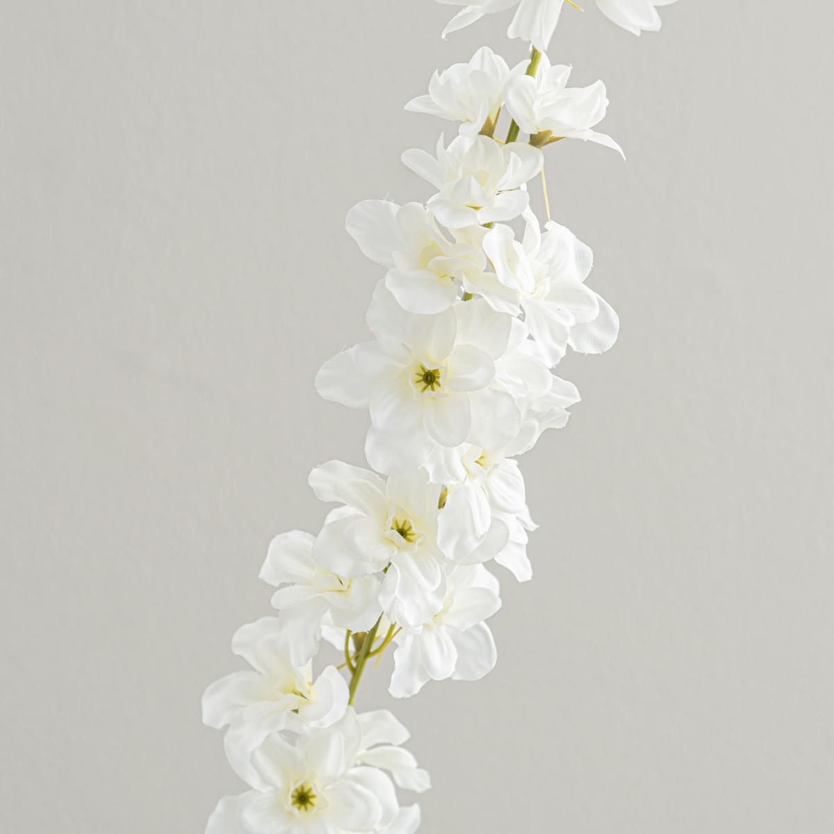 Delphinium Cream Spray 92cm Cream – image 4