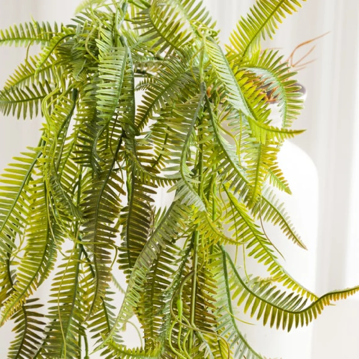 Artificial Trailing Boston Fern Spray – image 2