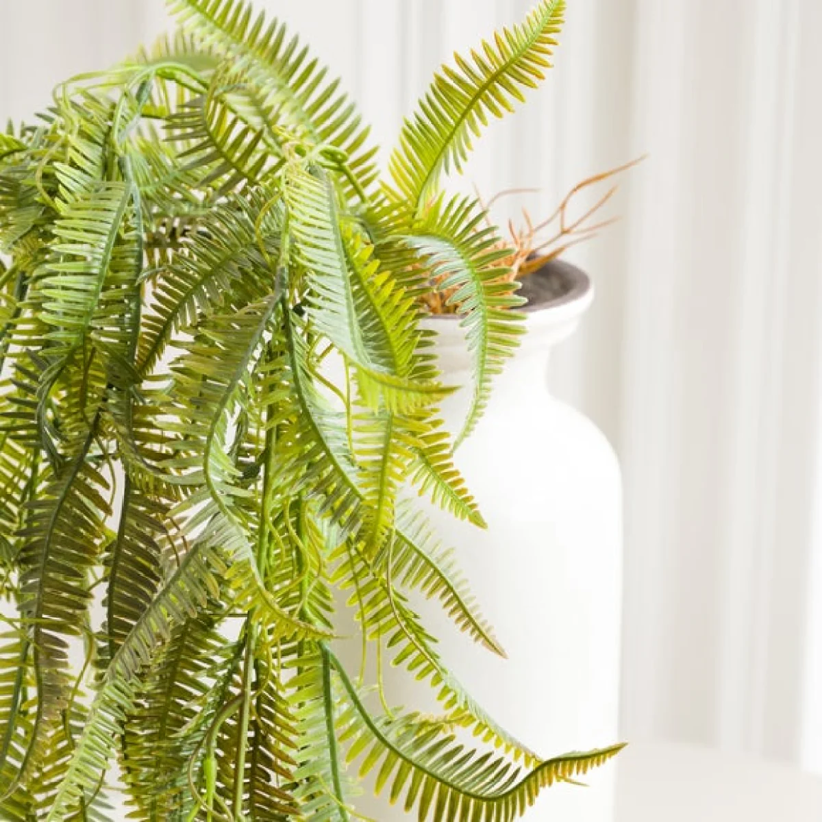 Artificial Trailing Boston Fern Spray – image 3