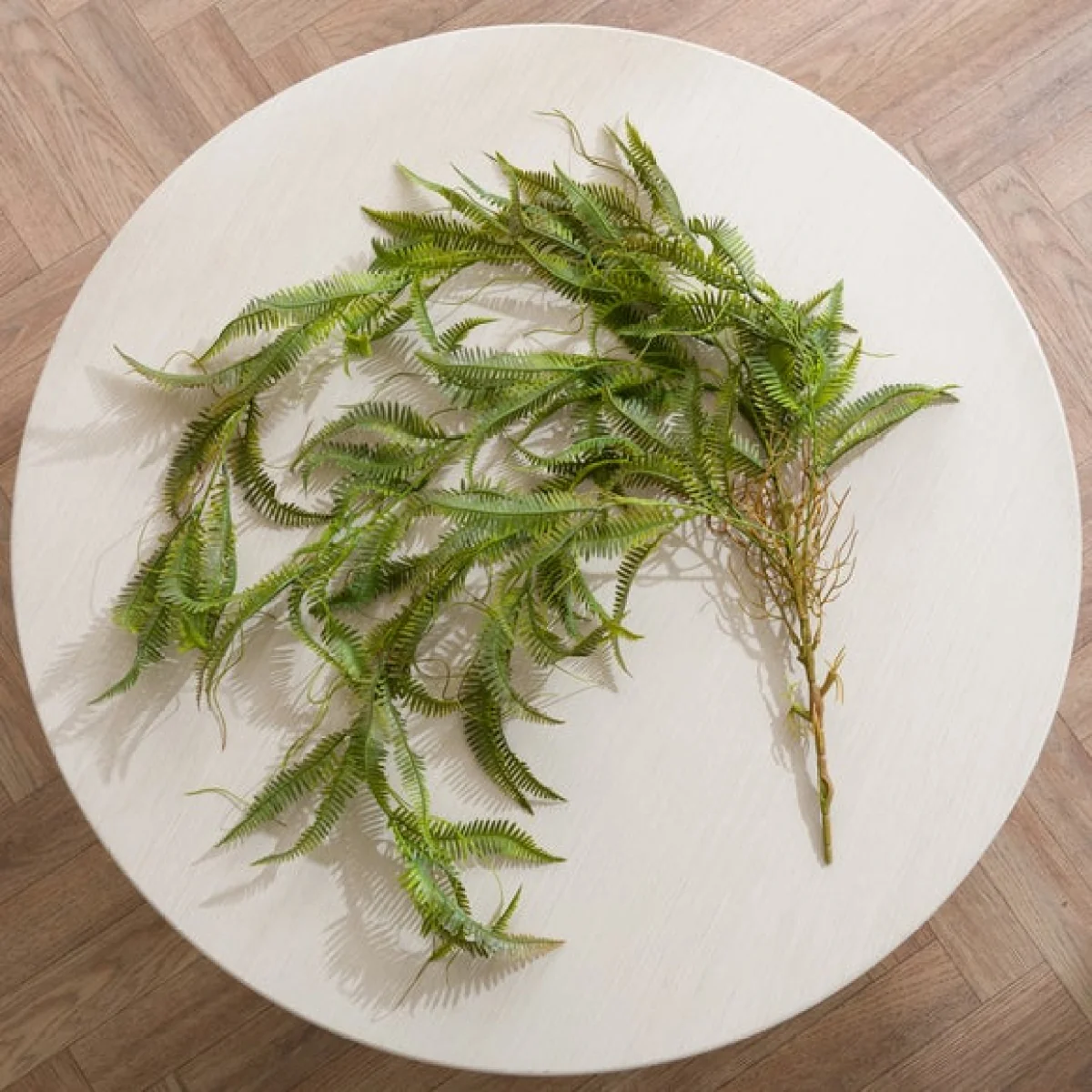 Artificial Trailing Boston Fern Spray – image 4