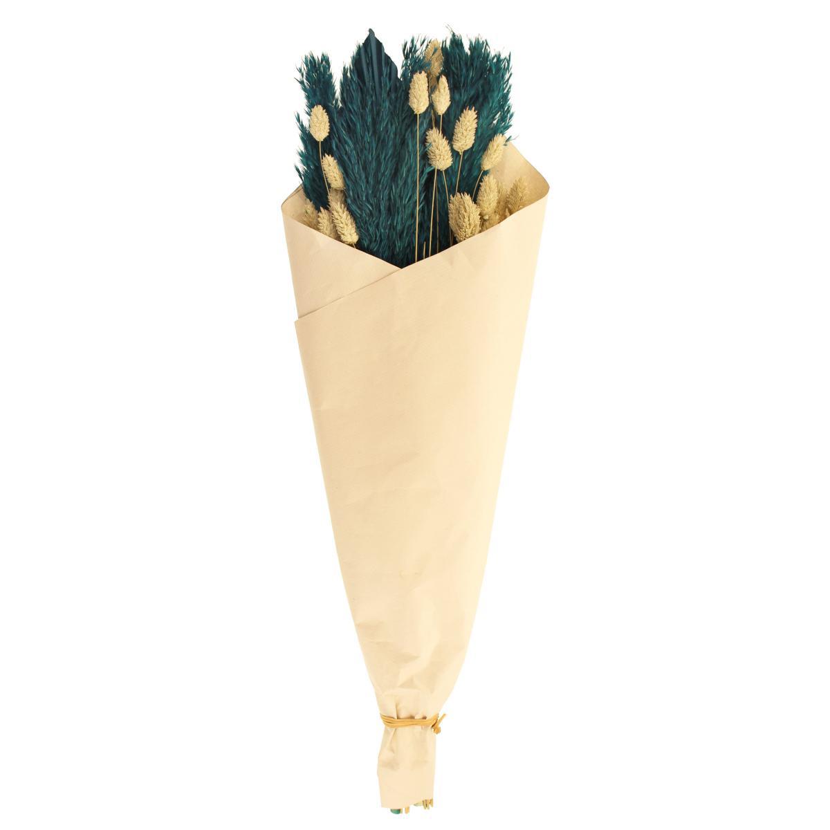 Teal Dried Bouquet Teal (Blue) – image 5