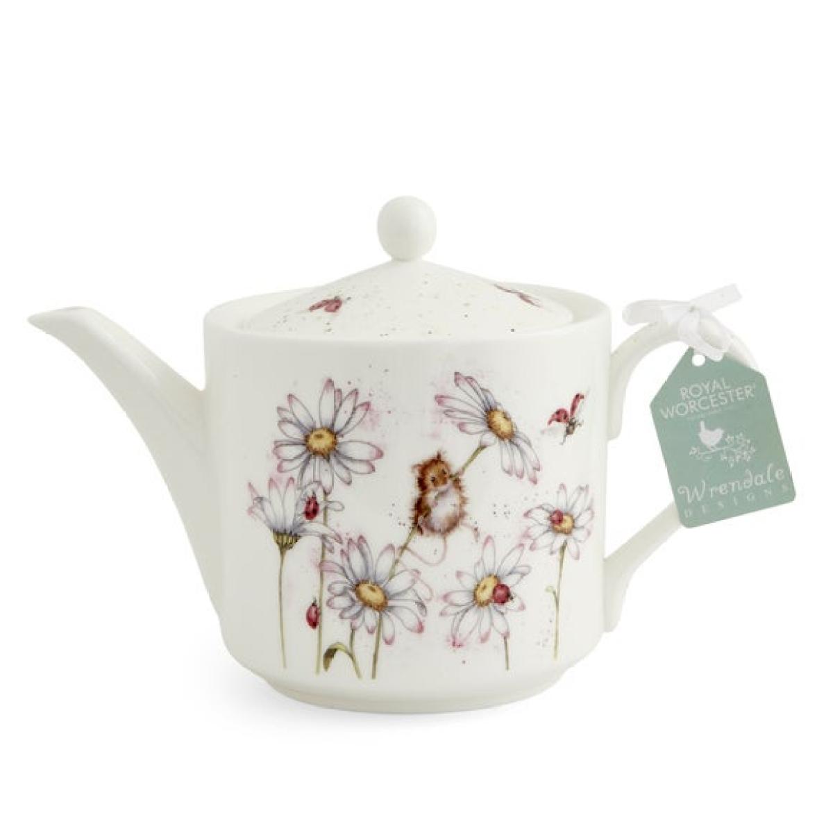 Wrendale Mouse & Flowers Teapot – image 5